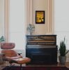 "Time is the Illusion" By Billy Jacobs, Printed Wall Art, Ready To Hang Framed Poster, Black Frame